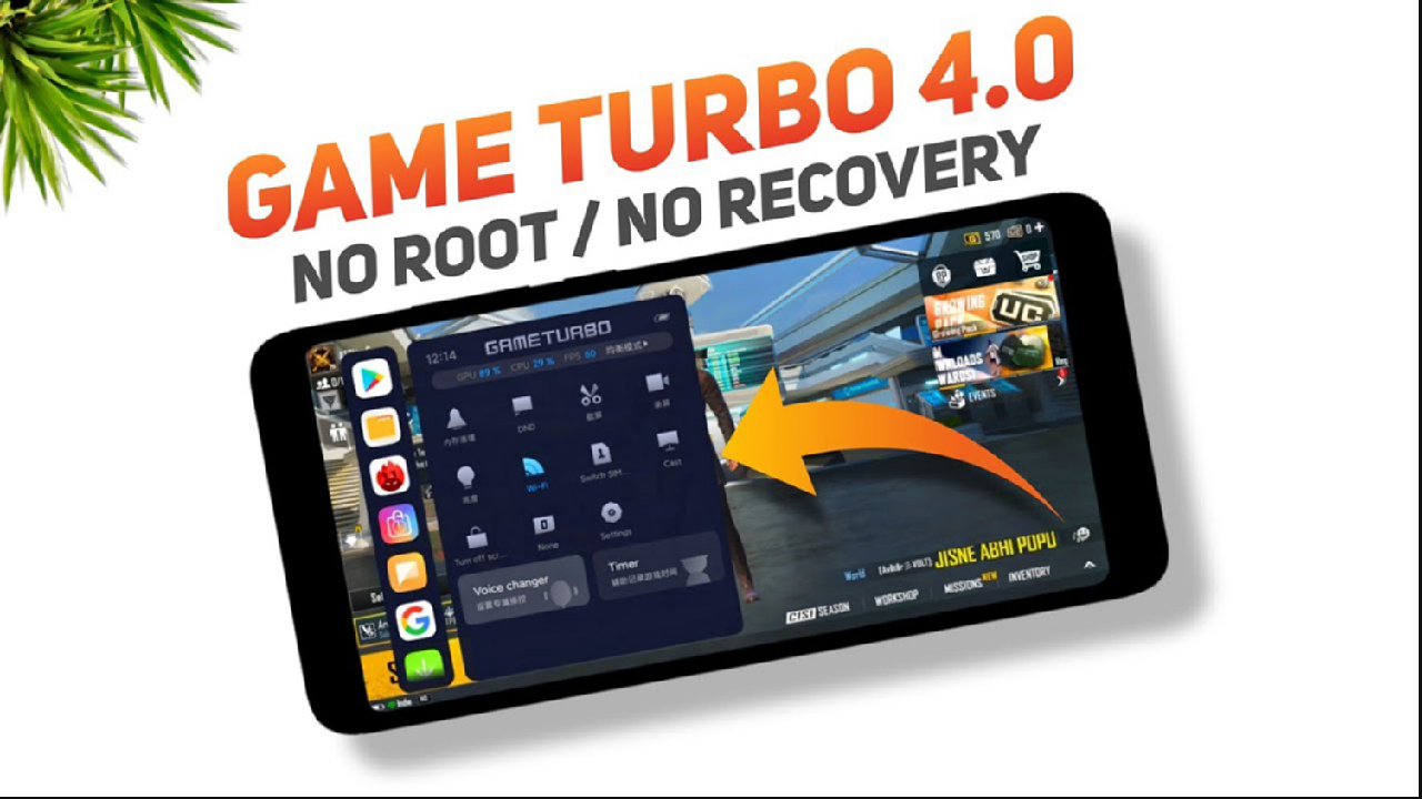 Game Turbo - Tiện ích với nhiều tính năng nổi bật.