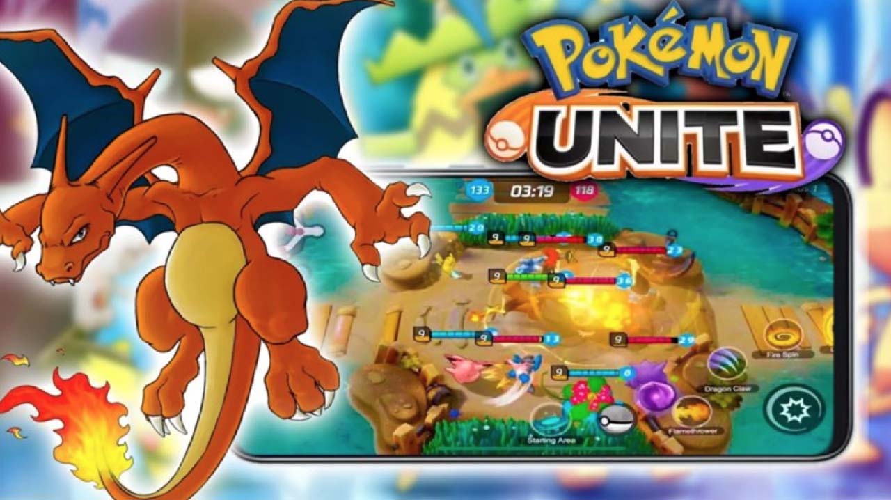 Pokemon Unite is a MOBA game with similar gameplay to League of Legends and DOTA 2
