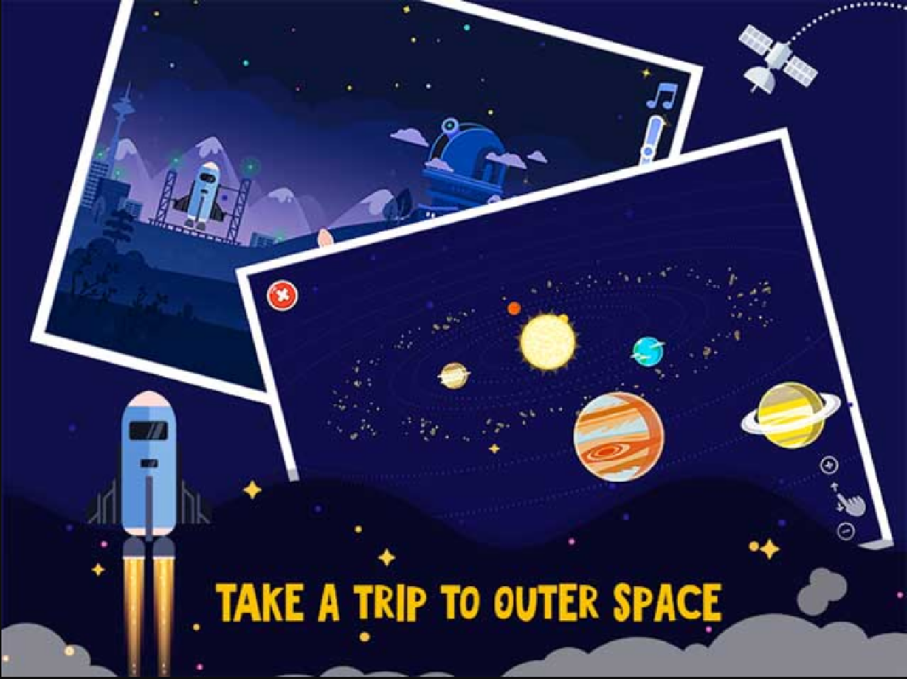 Astronomy for Kids hay còn được gọi với tên gọi khác là trò chơi thiên văn học dành cho trẻ em.