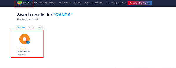 Tìm và tải xuống tệp APK của ứng dụng QANDA