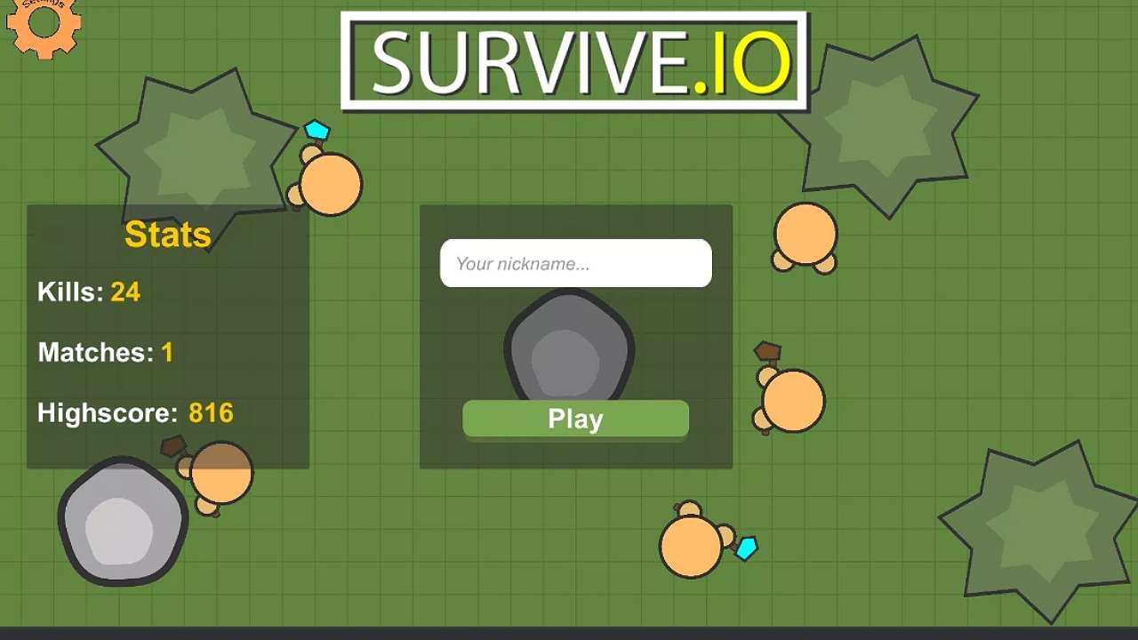 Khi bắt đầu nhiều người chơi sẽ cảm thấy khó khăn với Surviv io.