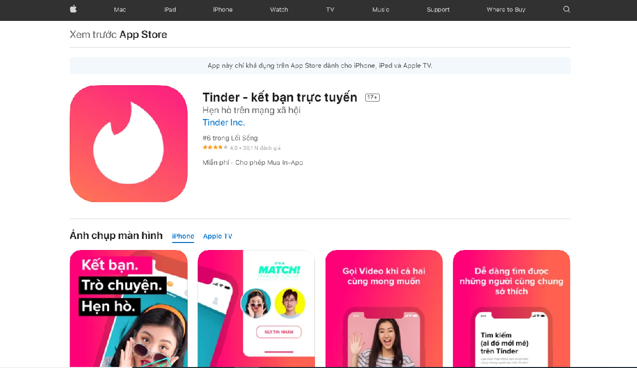 App store download tinder
