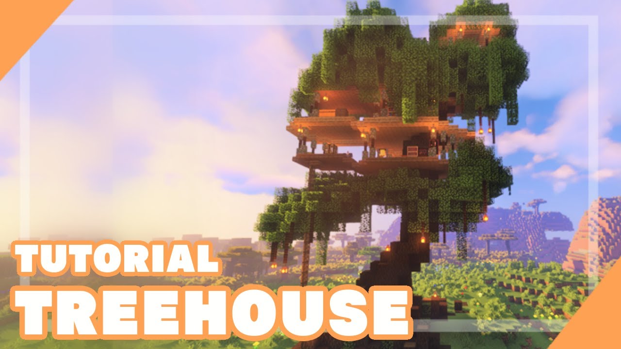 Xây nhà trên cây trong Minecraft
