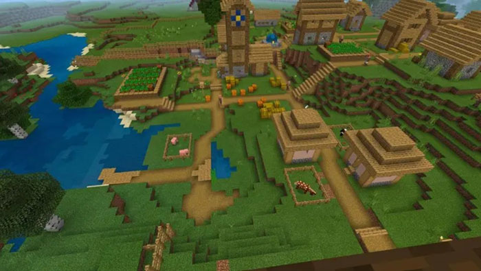 Các seed dân làng trong MineCraft PC 