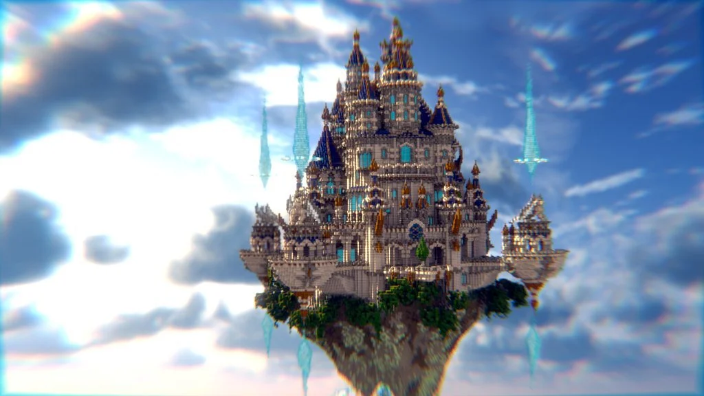 Xây lâu đài trong Minecraft